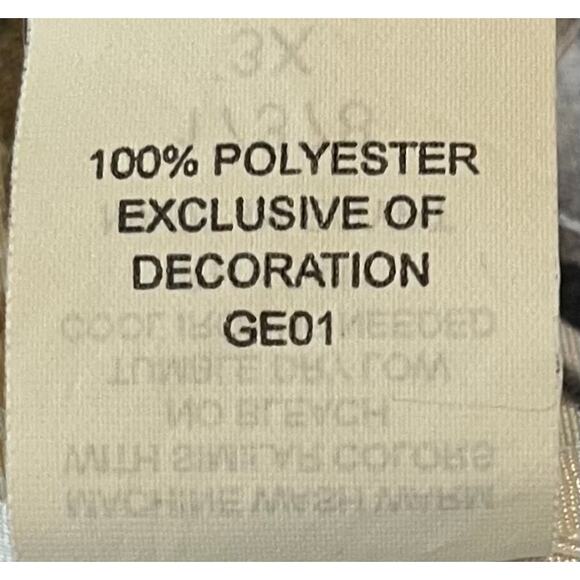 NO MFG. TAG SLEEVELESS ROUND NECK BLOUSE/TANK, WOMENS, 3X, WHITE, DRESSY - Picture 9 of 9